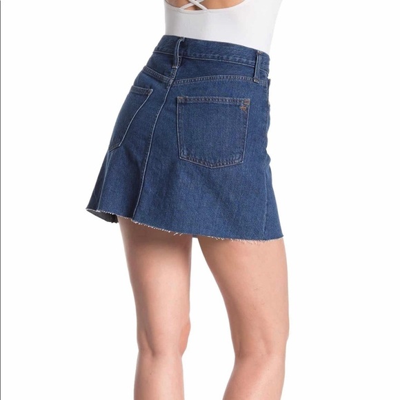 NWT Madewell Size 28 McCaren Cutout Denim Skirt - Picture 2 of 11